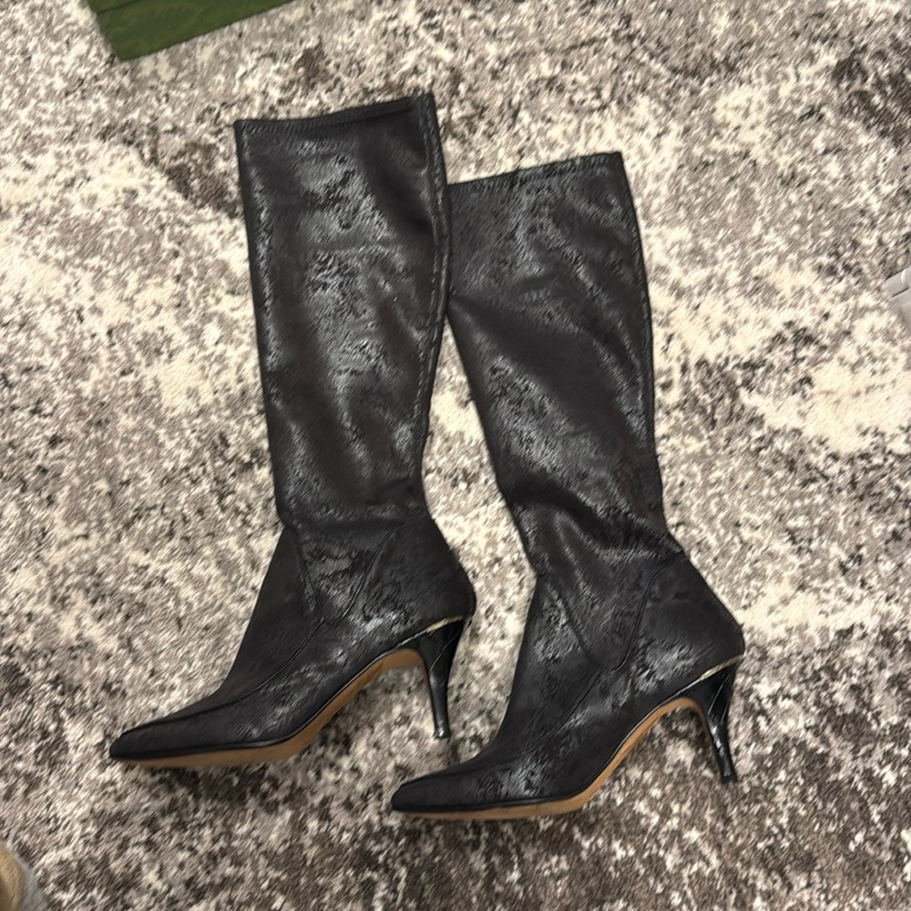 Donald J pliner pull on tall boot